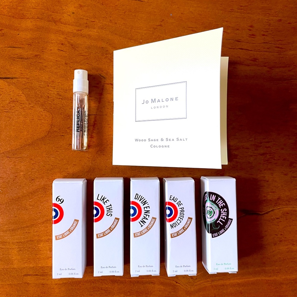 Niche samples set - Jo Malone, Etat libre de orange, Maison Margiela